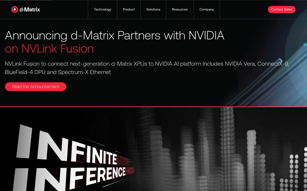 d-Matrix homepage