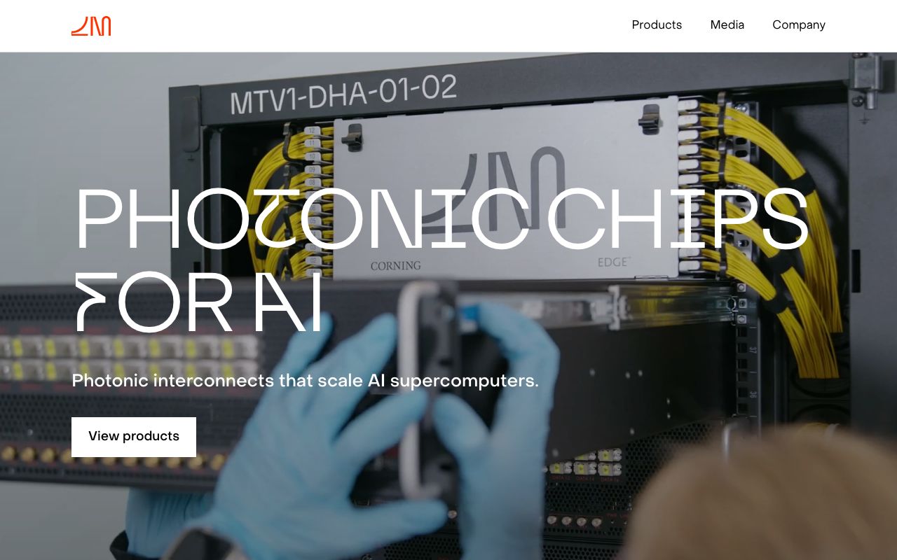 Lightmatter homepage