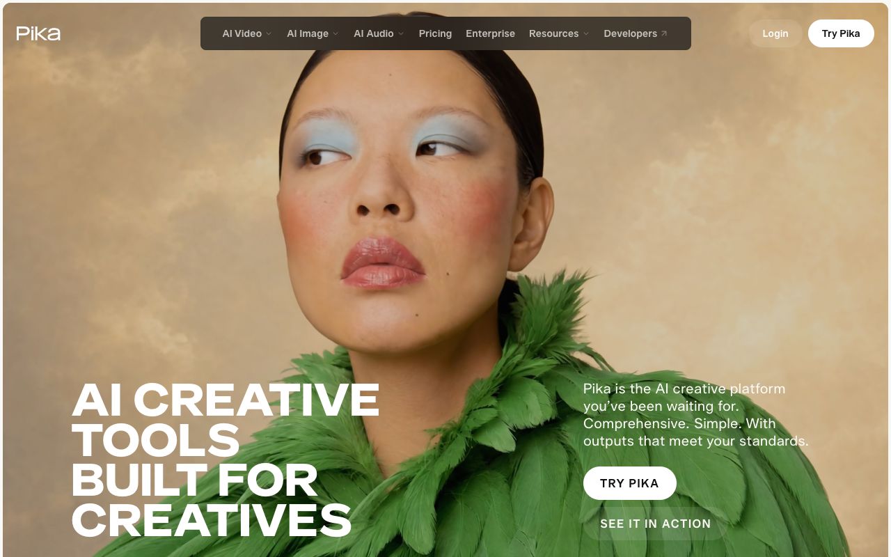 Pika homepage