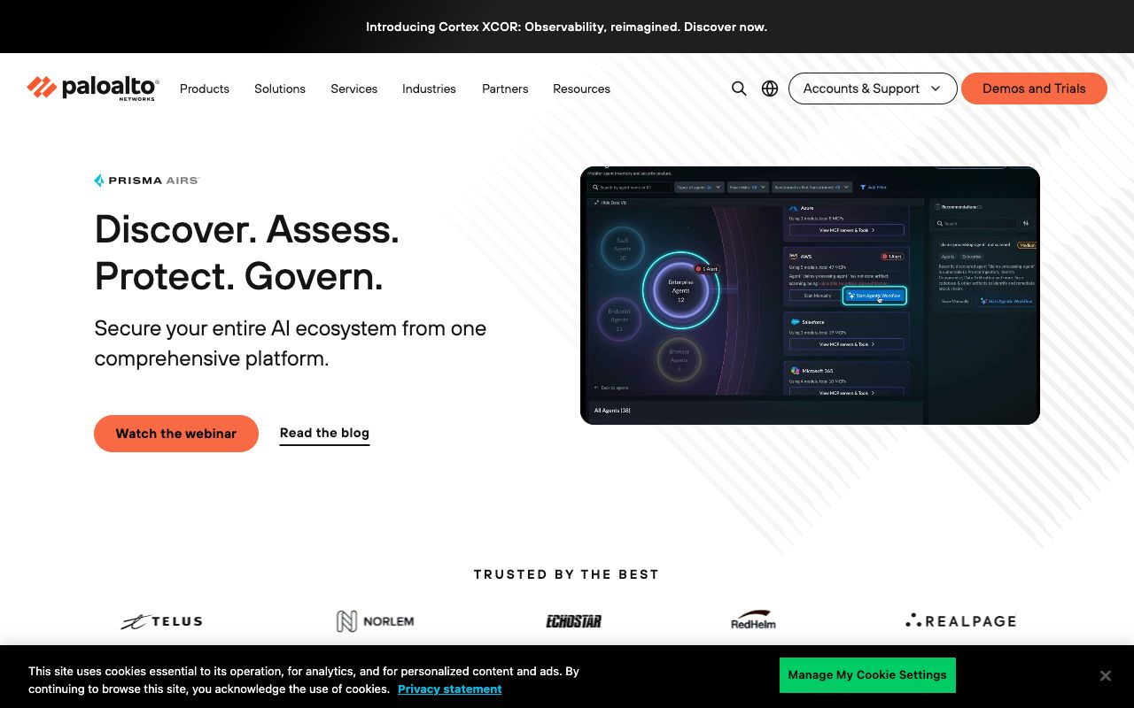 Protect AI homepage